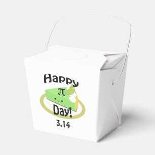 Cute Happy Pi Day Favor Boxes