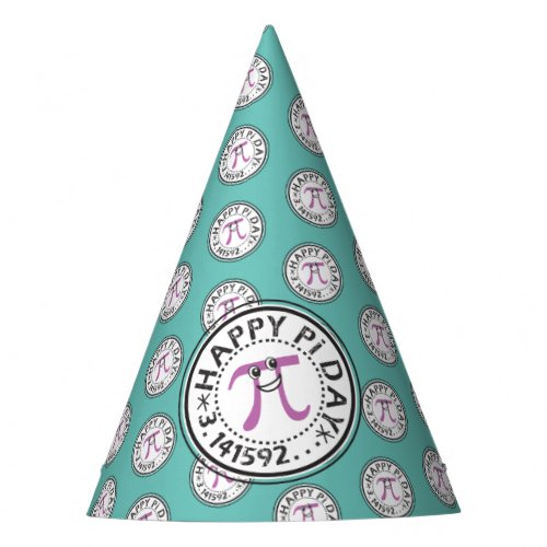 Cute Happy Pi Day _ Funny Pi Day Party Hat