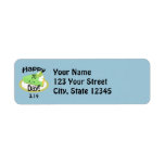 Cute Happy Pi Day Label