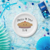 Cute Happy Pi Day! Paper Plates (Party)