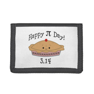 Cute Happy Pi Day! Tri-fold Wallet