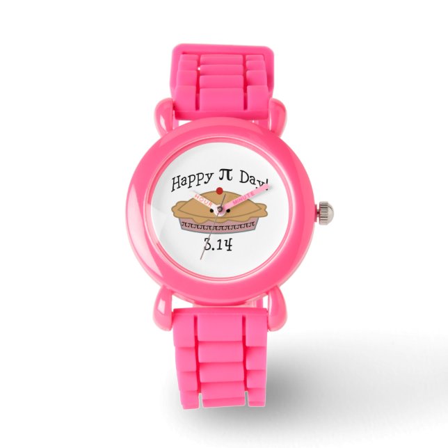 Cute Happy Pi Day! Watch (Front)