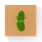 Cute happy pickle cartoon illustration