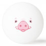 Cute Happy Pink Pig Face Ping-Pong Ball