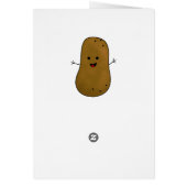 Cute Happy Potato Cards (Back)
