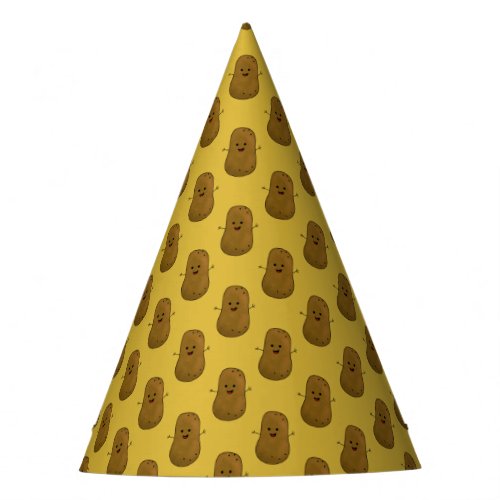 Cute Happy Potato Party Hat