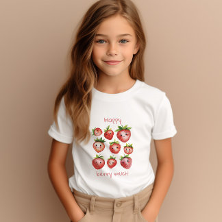 Cute Happy Strawberry T-Shirt
