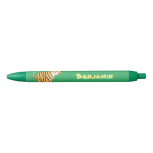 Cute  happy tiger cub cartoon pen