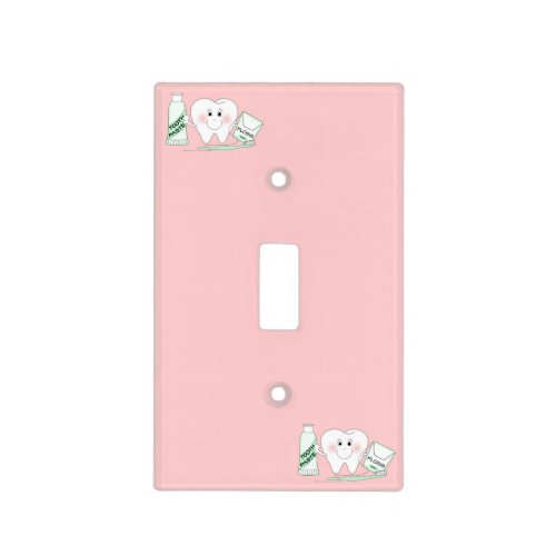 Cute Happy Tooth Light Switch Cover