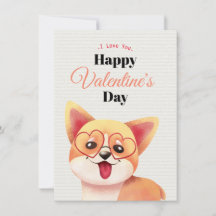 Cute Happy Valentine's Day Card