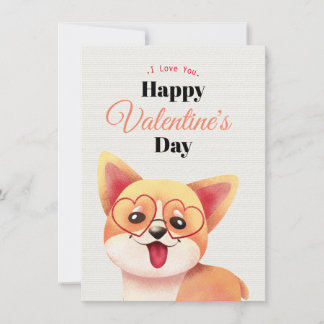 Cute Happy Valentine's Day Card