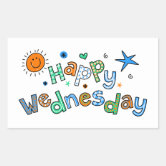 Wednesday miercoles English to Spanish Stickers