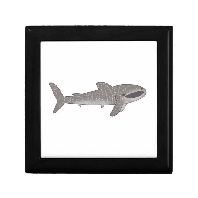 Cute happy whale shark gift box (Front)