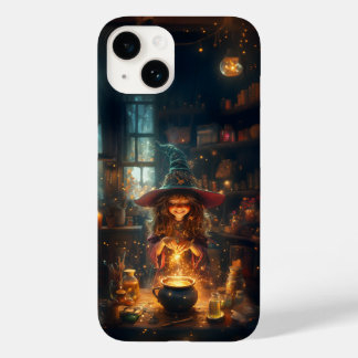 Cute Happy Witch Halloween iPhone Case