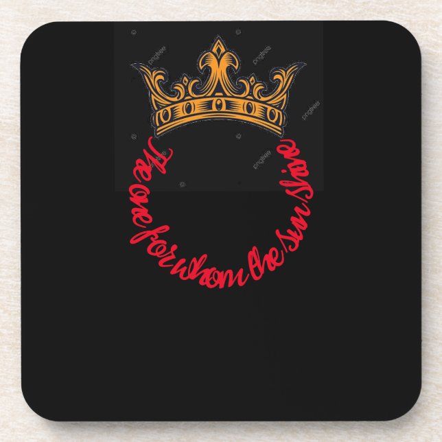 Cute hard plastic Coster Beverage Coaster (Front)