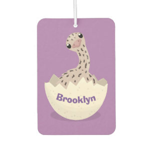 Cute hatching baby ostrich illustration air freshener