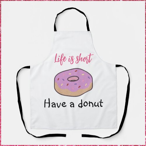 Cute Have A Donut  Apron