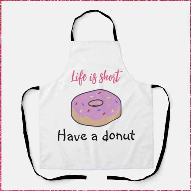 Cute Have A Donut  Apron (Creator Uploaded)