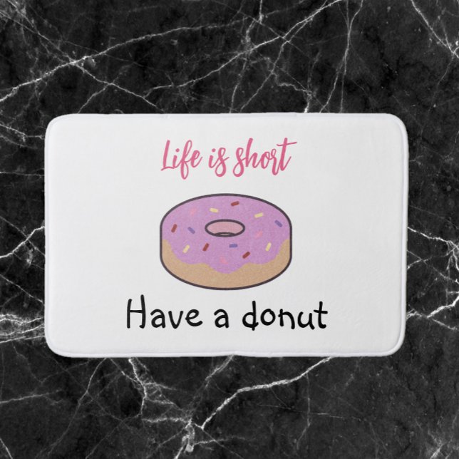 Cute Have A Donut   Bath Mat (Creator Uploaded)