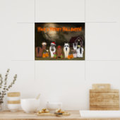 Cute Have a Horsey Halloween Poster (Kitchen)