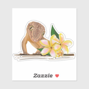 Cute Hawaii Gecko Sticker