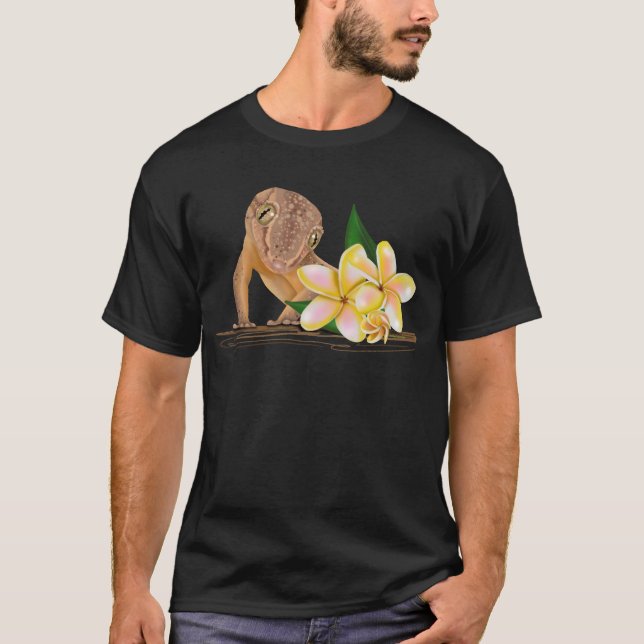 Cute Hawaii Gecko  T-Shirt (Front)