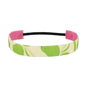 Cute Headband with Green Pear Design