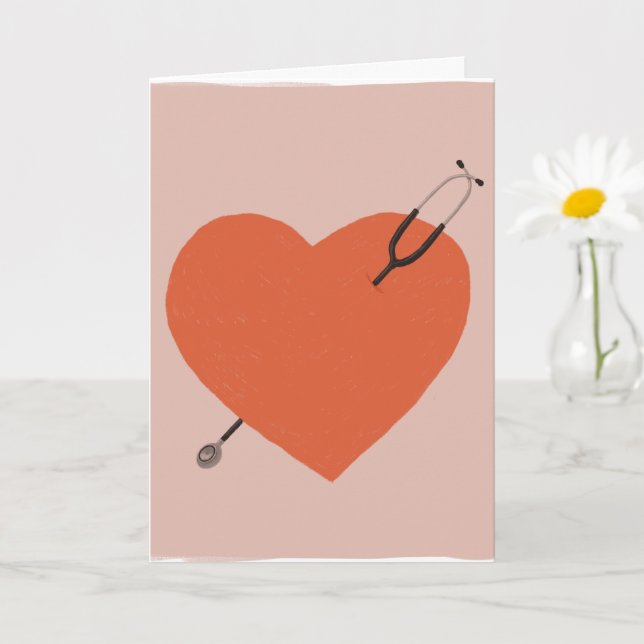 Cute Healthcare Worker Thank You Card (Small Plant)
