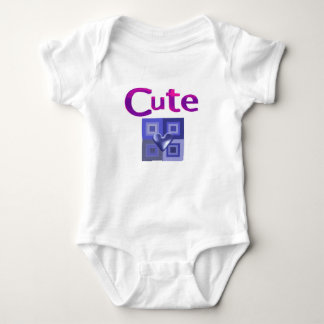 Cute Heart Design Baby Bodysuit