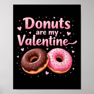 Cute Heart Donut With Pink Frosting Donuts Are My Poster