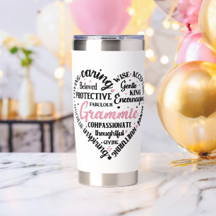 Cute Heart Grammie Insulated Tumbler