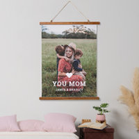 Cute HEART LOVE YOU MOM Mother's Day Photo