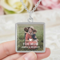 Cute HEART LOVE YOU MOM Mother's Day