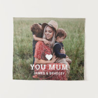 Cute Heart Love You Mum Mother's Day Photo