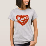 Cute Heart Mama Mini Mother Daughter T-Shirt<br><div class="desc">Cute Heart Mama Mini Mother Daughter</div>