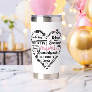 Cute Heart Mimi Insulated Tumbler