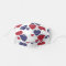Cute Heart Pattern Red White Blue