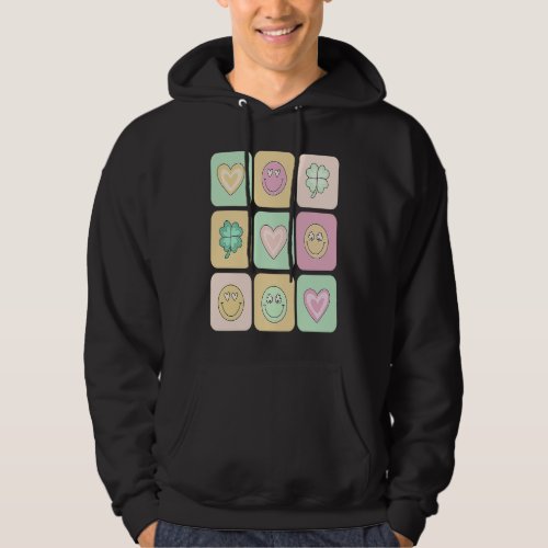 Cute Heart Smiling Face C St Patricku2019s Day Pas Hoodie