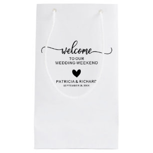 How to create the perfect welcome bags for outoftown guests attending  your wedding  Wedding guest gift bag Guest gift bags Wedding guest bags