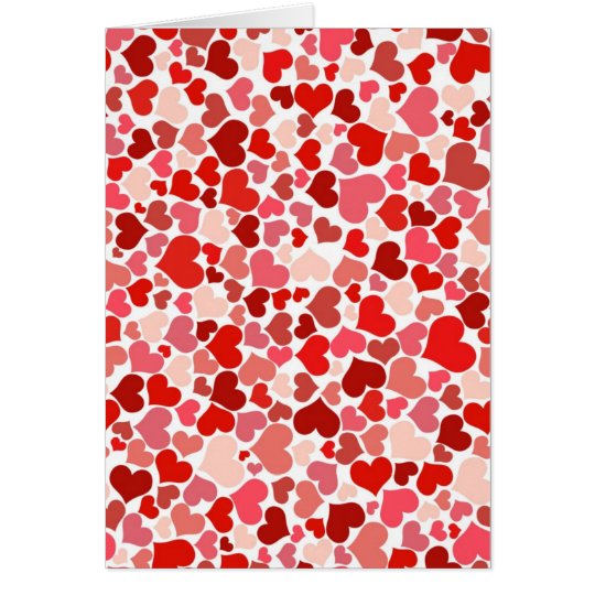 Cute Hearts Card