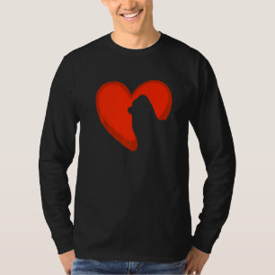 Cute Hearts Maltese Dog Puppy Valentines Day T-Shirt