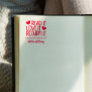 Cute Hearts Read It Love It Return It Book Plate Self-inking Stamp