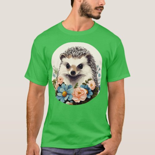 Cute hedgehog 10 T_Shirt