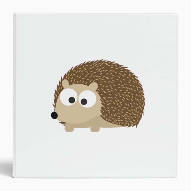 Cute Hedgehog Binder (Front)