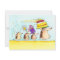 Cute Hedgehog Birthday postcard 