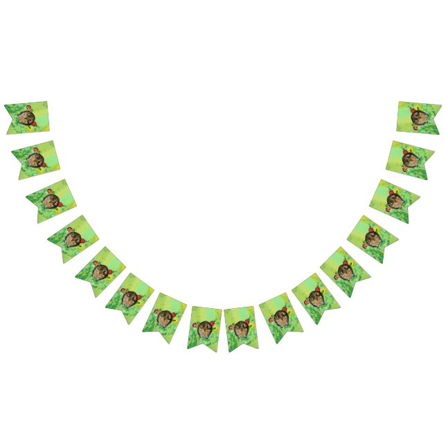 Cute Hedgehog Bunting Flags (All)