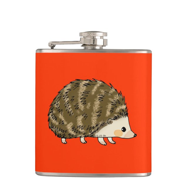 Cute hedgehog flask (Front)