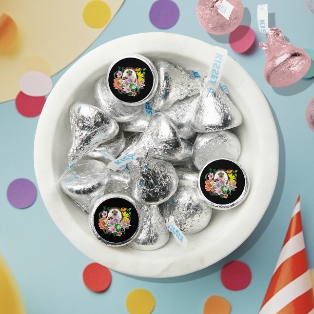 Cute Hedgehog Flowers Hershey®'s Kisses® (Creator Uploaded)