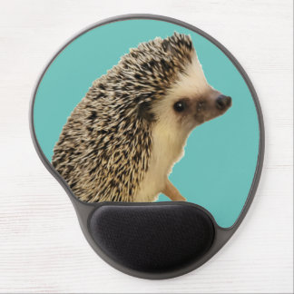 Cute Hedgehog Gel Mousepad in Blue