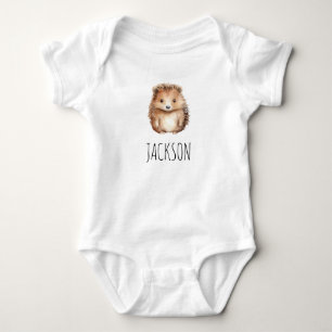 Cute Hedgehog! Gender neutral custom Baby Bodysuit